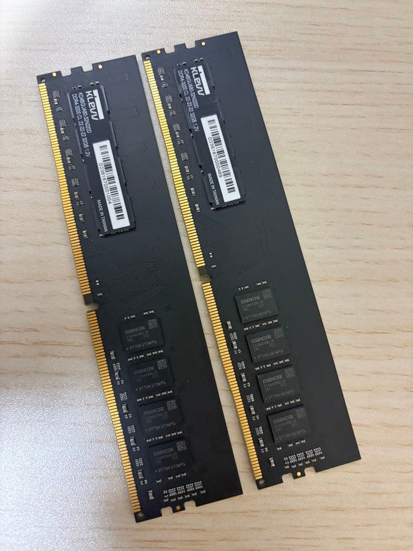 KLEVV デスクトップPC用 32GB x 2枚 64GB キット