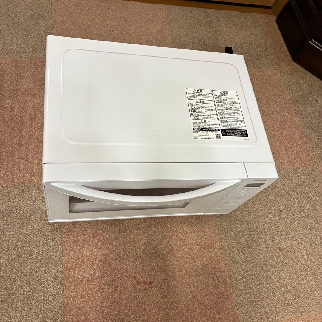 TOSHIBA(東芝) 電子レンジ 17L 縦開き 単機能 フラットテーブル