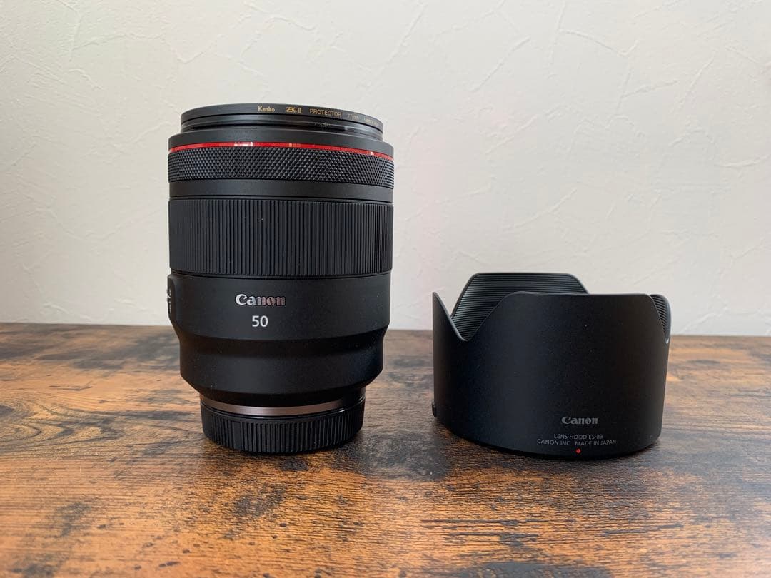 【美品】Canon キヤノン RF50mm F1.2 L USM 元箱付属品あり