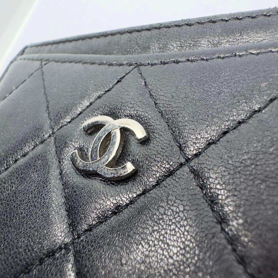 CHANEL シャネル マトラッセ パスケース カードケース 名刺入れ