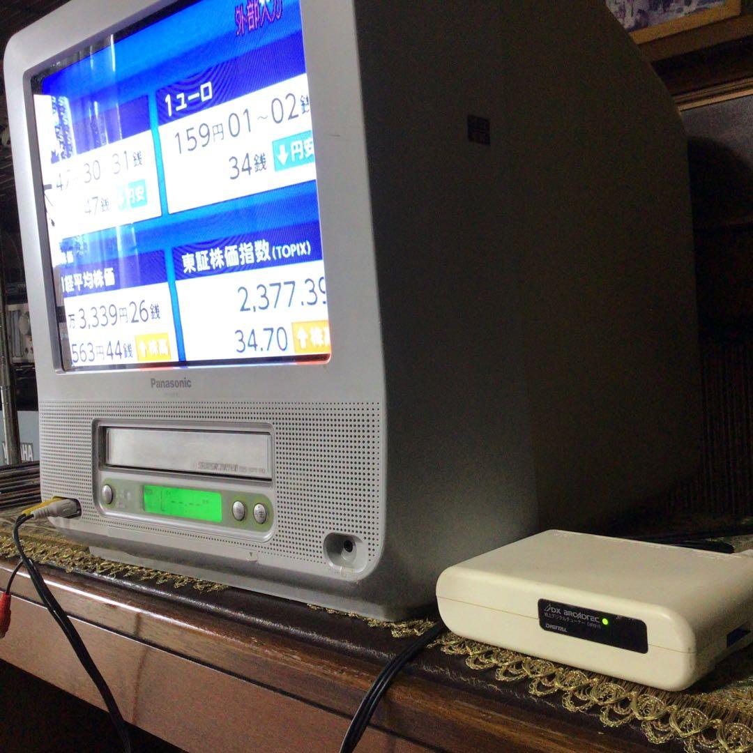 Pana、TH-15vFR3。地上デジタルチューナー、セット。「5-066」