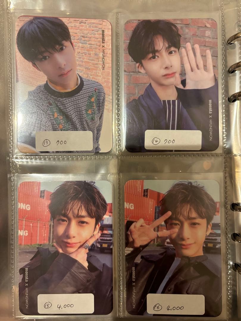 ヒョンウォン　トレカセット