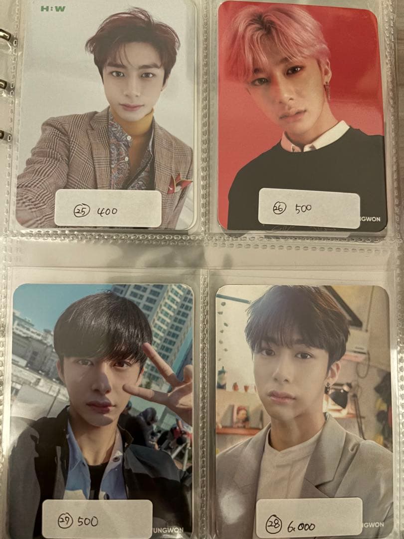 ヒョンウォン　トレカセット