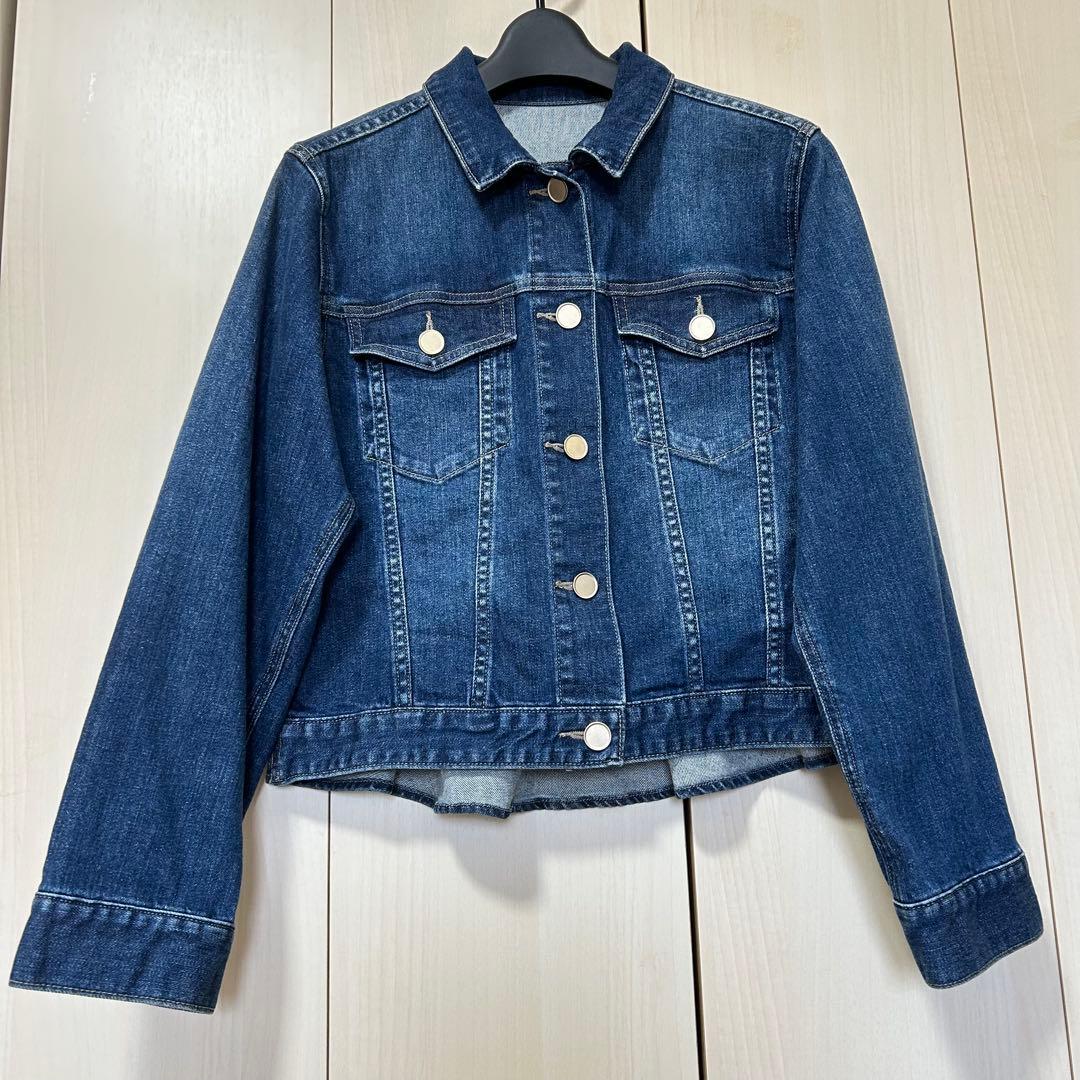 24AW♡ANAYI アナイ ストレッチデニムペプラムジャケット 38