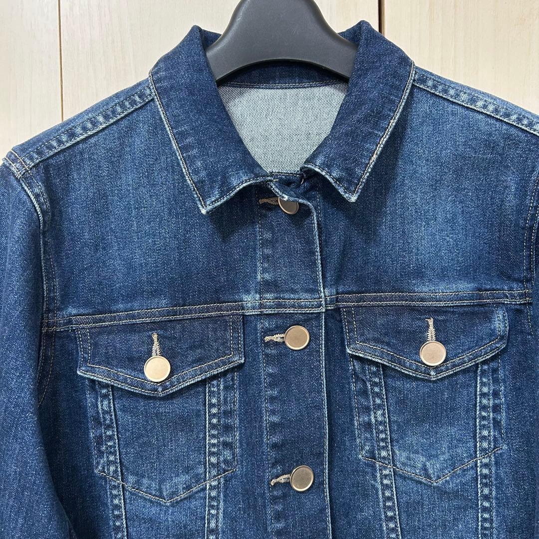 24AW♡ANAYI アナイ ストレッチデニムペプラムジャケット 38