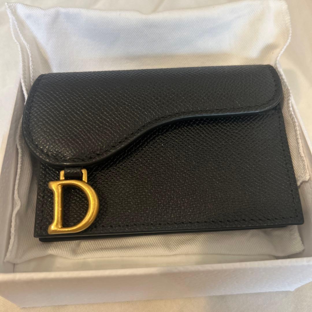 Dior 名刺入れ 黒　新品未使用