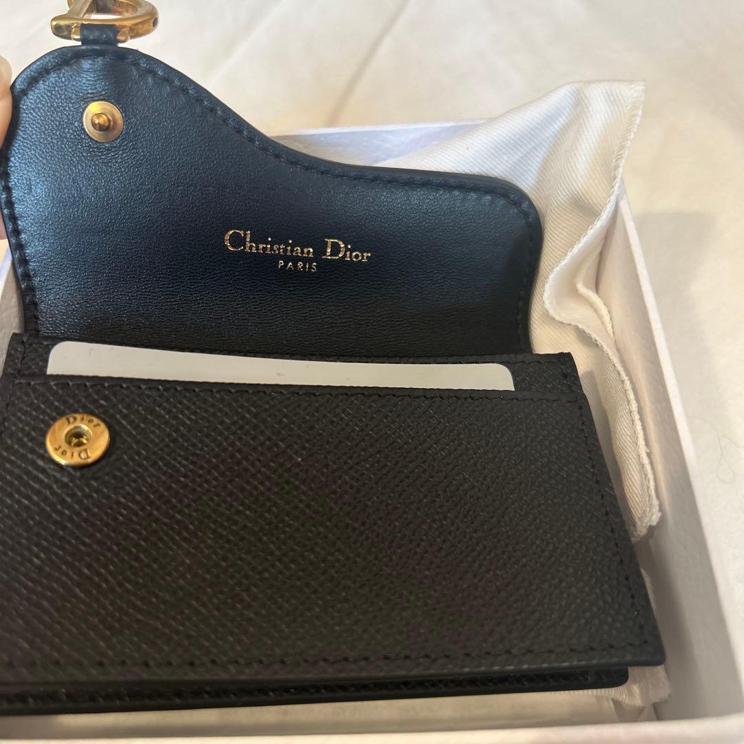 Dior 名刺入れ 黒　新品未使用