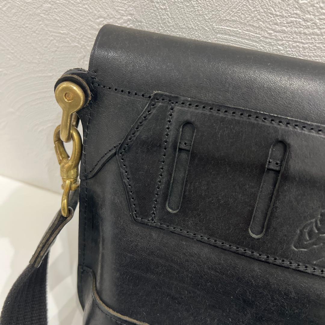 BEERBELLY ダブルフラップ ショルダーバッグ Mサイズ