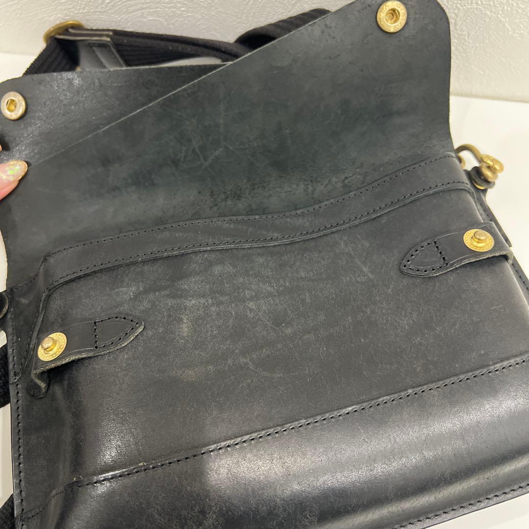 BEERBELLY ダブルフラップ ショルダーバッグ Mサイズ