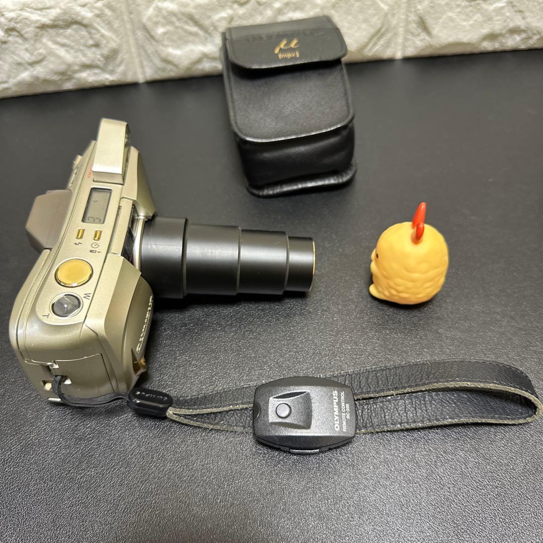 オリンパスOLYMPUS μ[mju:ZOOM 140 コンパクトカメラ　美品