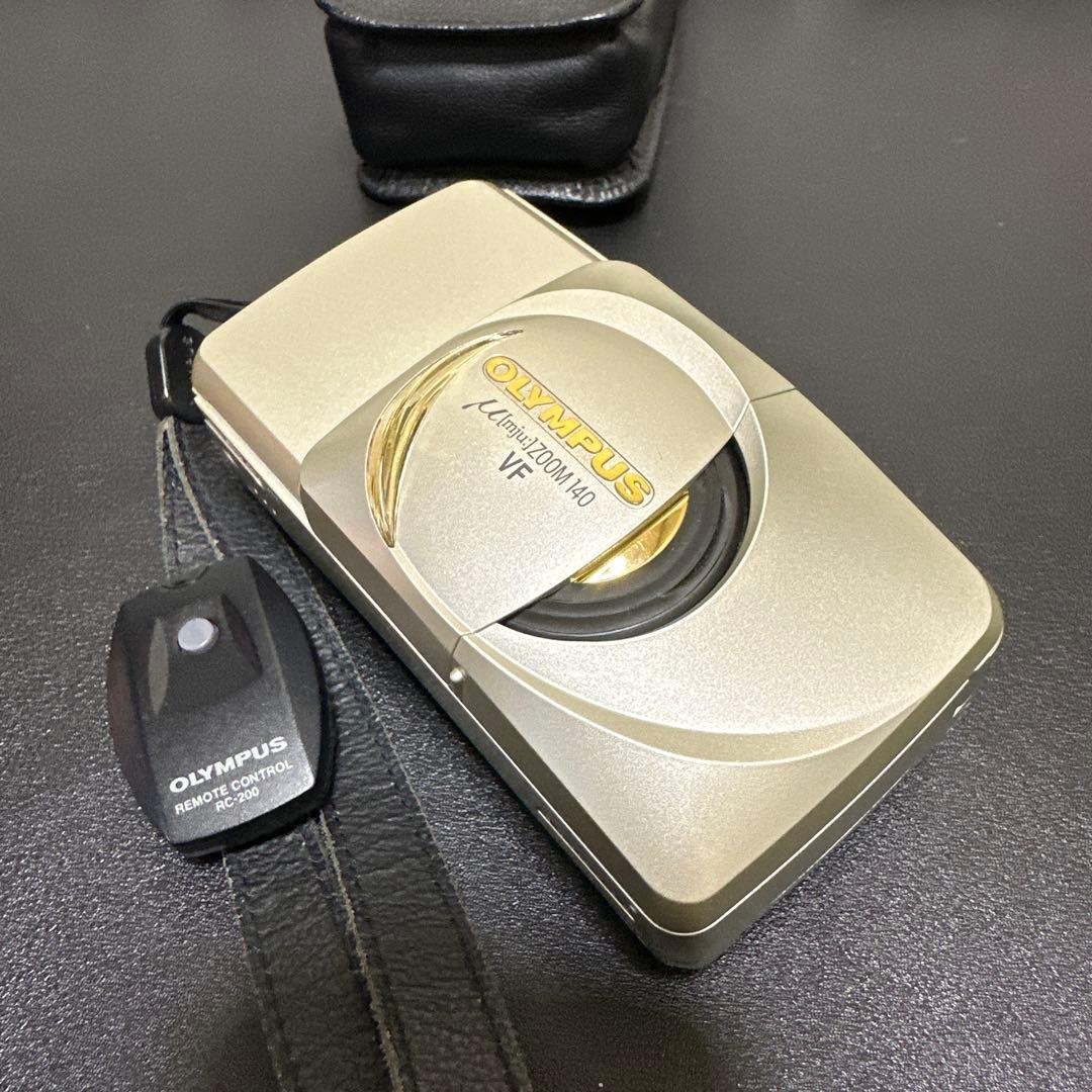 オリンパスOLYMPUS μ[mju:ZOOM 140 コンパクトカメラ　美品