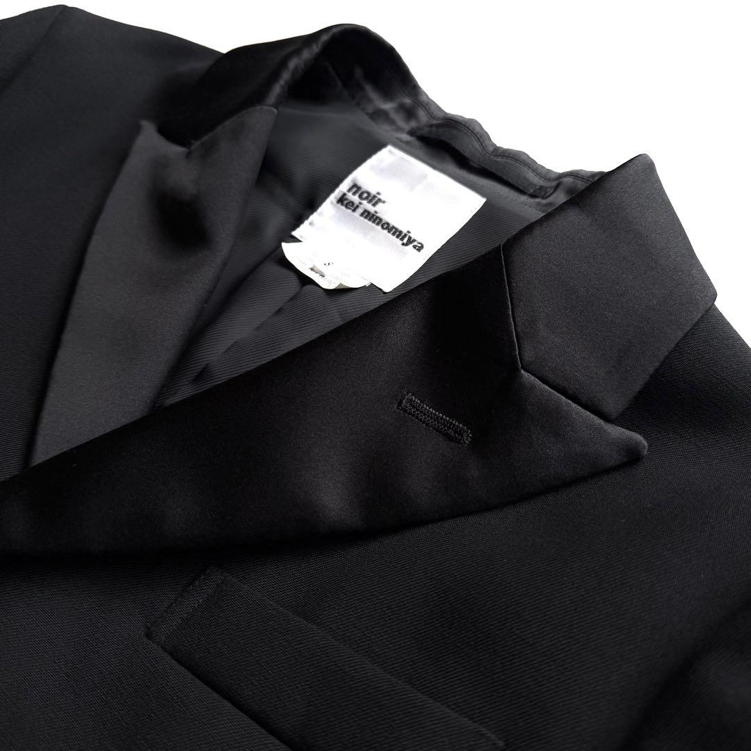 《美品》 ノワール ケイニノミヤ コムデギャルソン タキシード ジャケット S