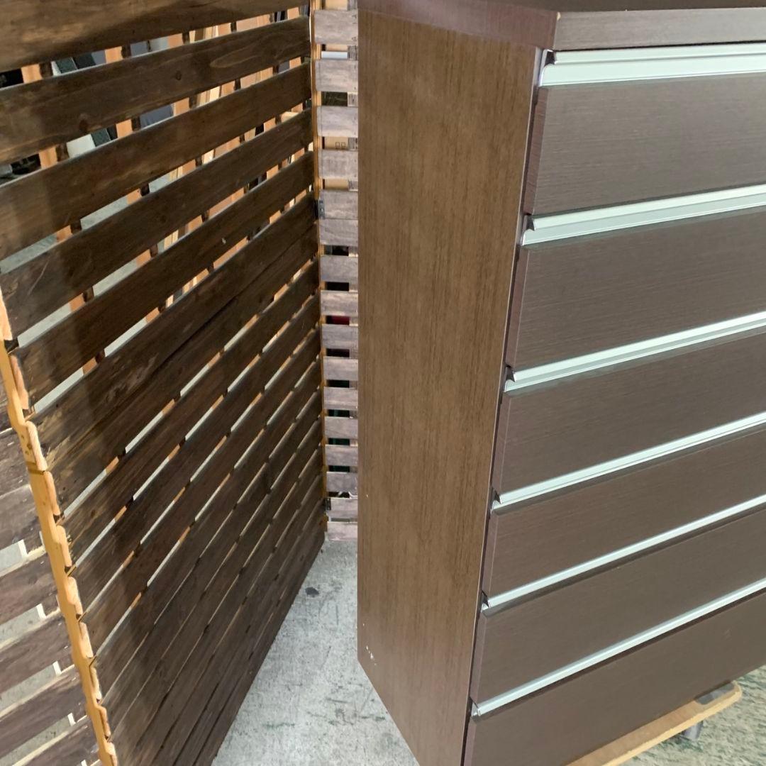 H354\" NITORI BELIZE ハイチェスト ブラウン DBR