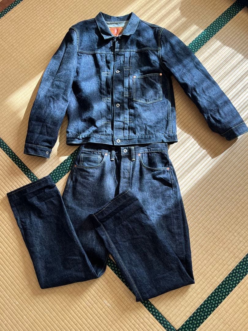 ぶるまる　TCB JEANS S40's 大戦モデル セットアップ