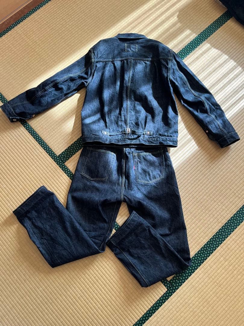 ぶるまる　TCB JEANS S40's 大戦モデル セットアップ