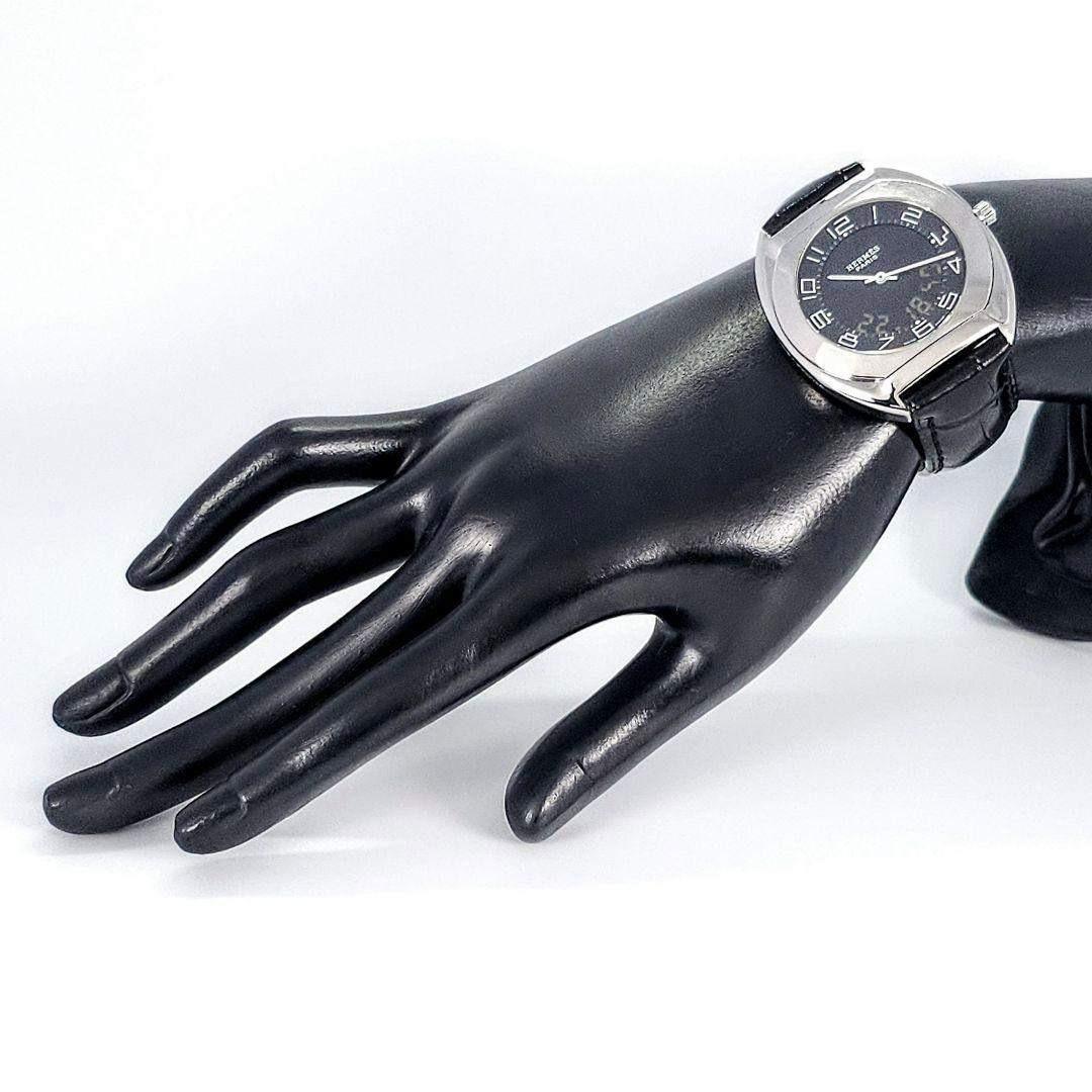 ✨極美品✨HERMES エルメス エスパス ES1.710 メンズ 腕時計