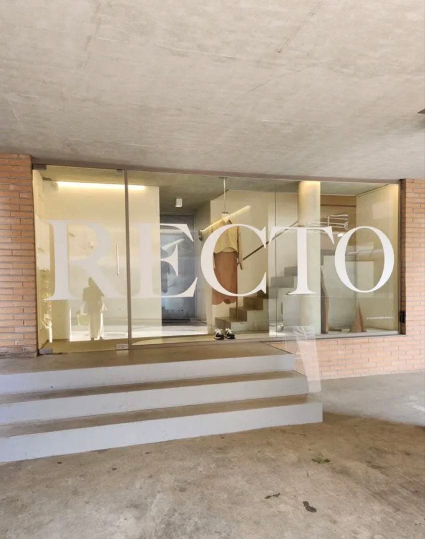 人気韓国ブランド‼️RECTO メンズグレー スウェット 肉厚裏毛トレーナー