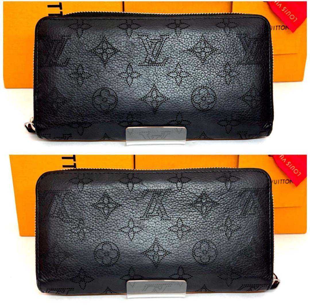 極上美品　ルイヴィトン　マヒナ　ラウンドファスナー　ジッピーウォレット