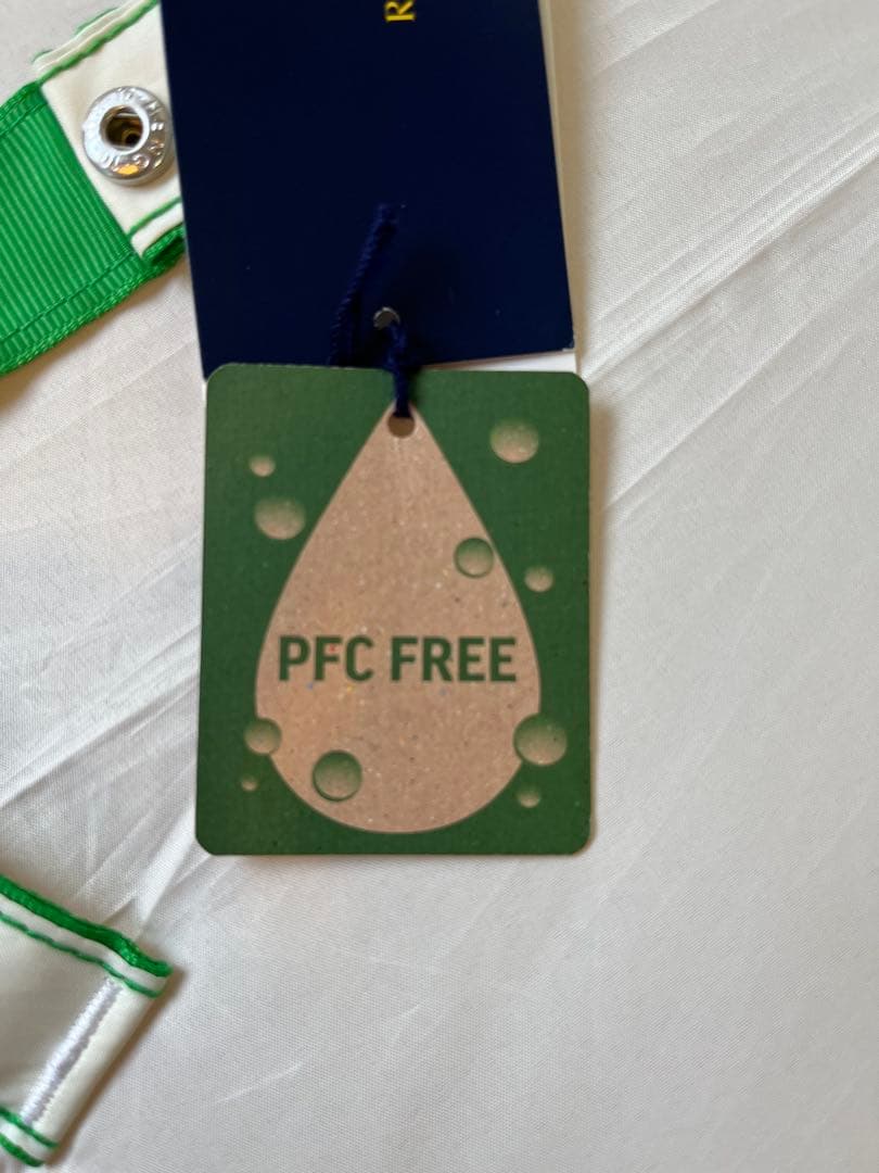 【新品•未使用】ポロ ラルフ ローレン 雨傘　長傘 C0撥水　オフホワイト