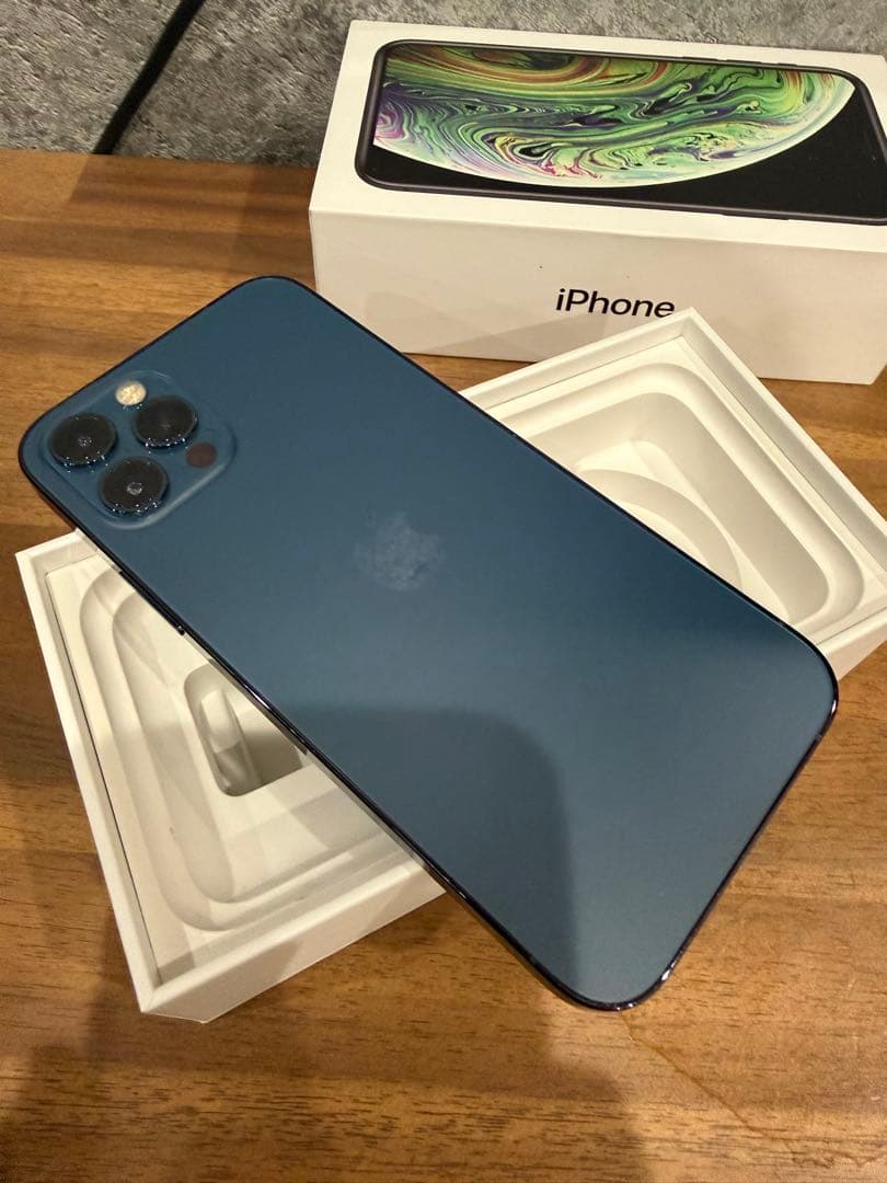 iPhone12pro 512GB パシフィックブルー　充電容量85%