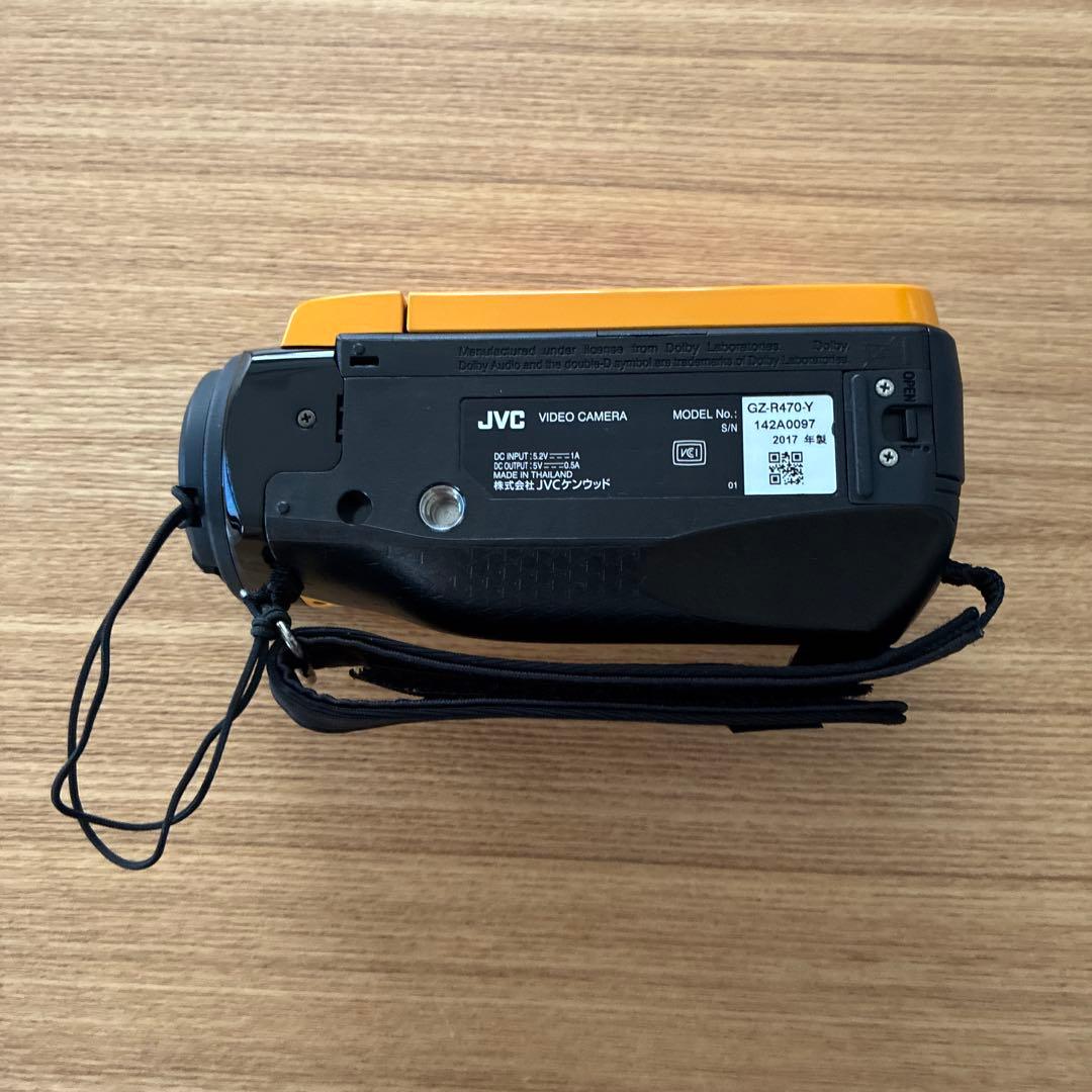 Everio R GZ-R470-Y エブリオ ビデオカメラ イエロー