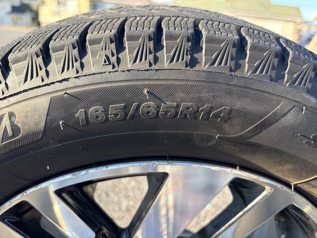 ブリザック 165/65R14 タイヤ・ホイールセット 14インチ