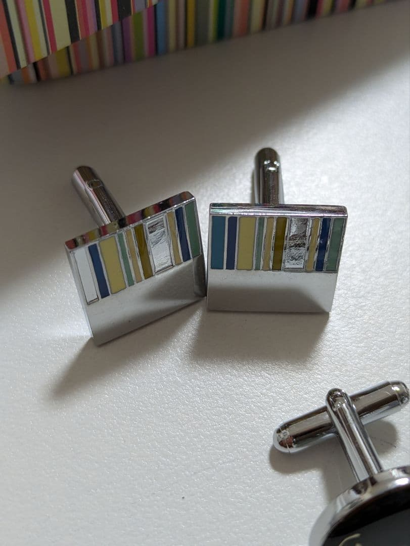 【美品】ポール・スミス カフス 3セット