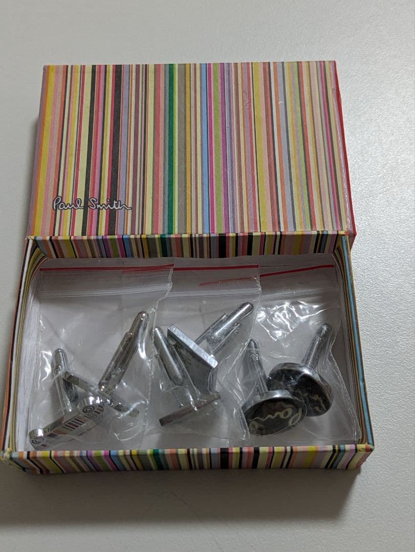 【美品】ポール・スミス カフス 3セット