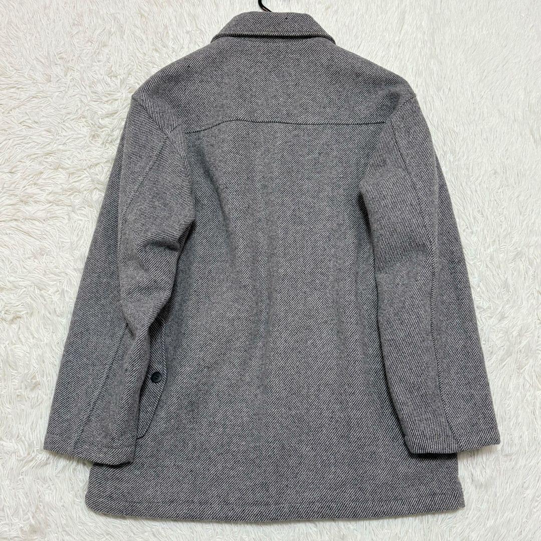 美品✨ Lサイズ 90S ウールリッチ ウールジャケット 6ポケット グレー 白