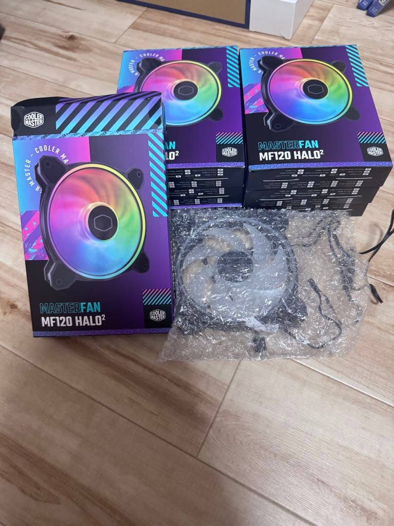 Cooler Master MF120 HALO² ファン 7個セット