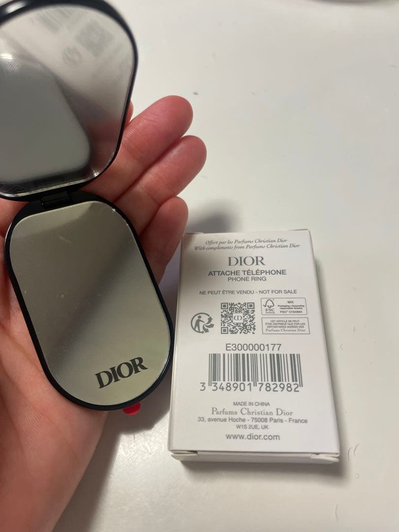 新品未使用　ディオール　スマホミラー