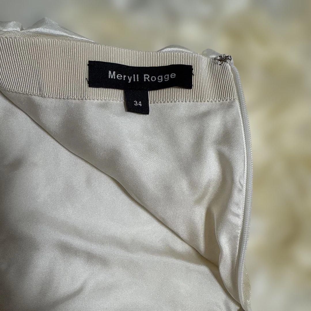 Meryll Rogge ROSE MINI SKIRT ホワイト