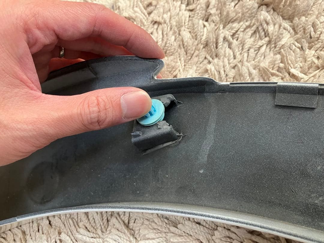 マツダ CX-8 純正フェンダー ボディ同色塗装 スノーフレークホワイトパール