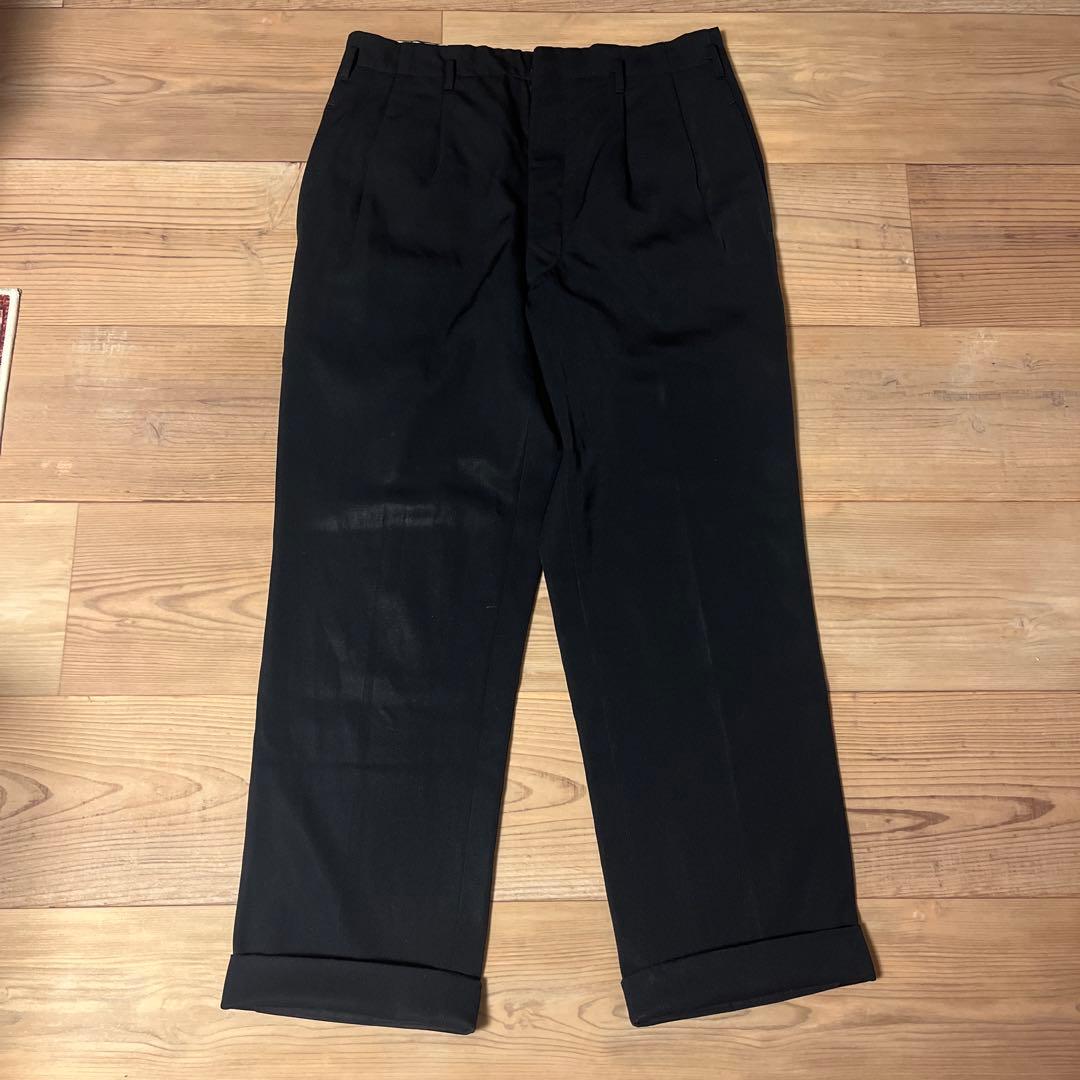 50s 60s スラックス ボタンフライ Vスリット ヴィンテージ