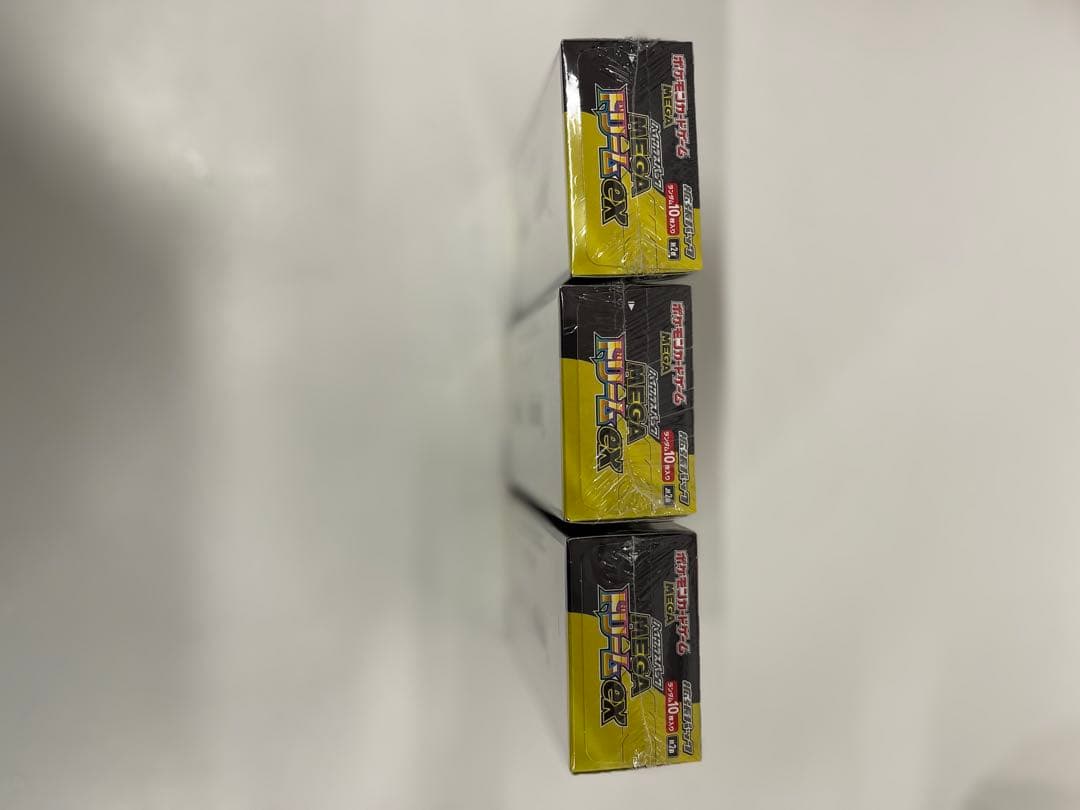 ポケモンカードゲーム MEGAドリーム　EX 3BOX 新品未開封シュリンク付き