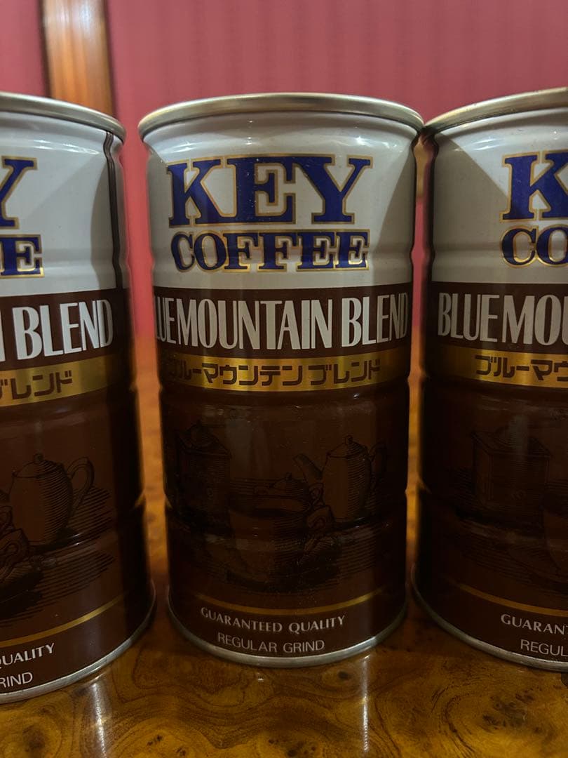 KEY COFFEE ブルーマウンテンブレンド 貯金缶
