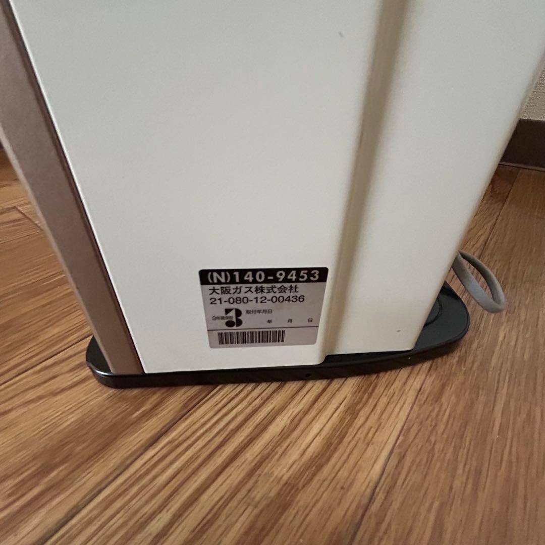 【良品】都市ガス用ファンヒーター15畳対応モデル
