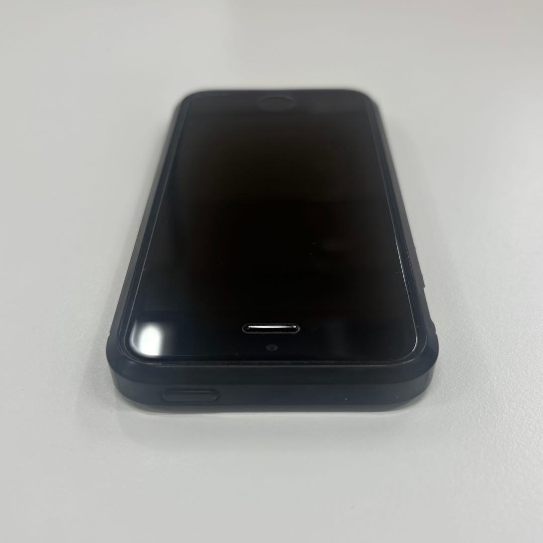 Apple iPhone SE シルバー 本体 Spigenケース、付属品付き