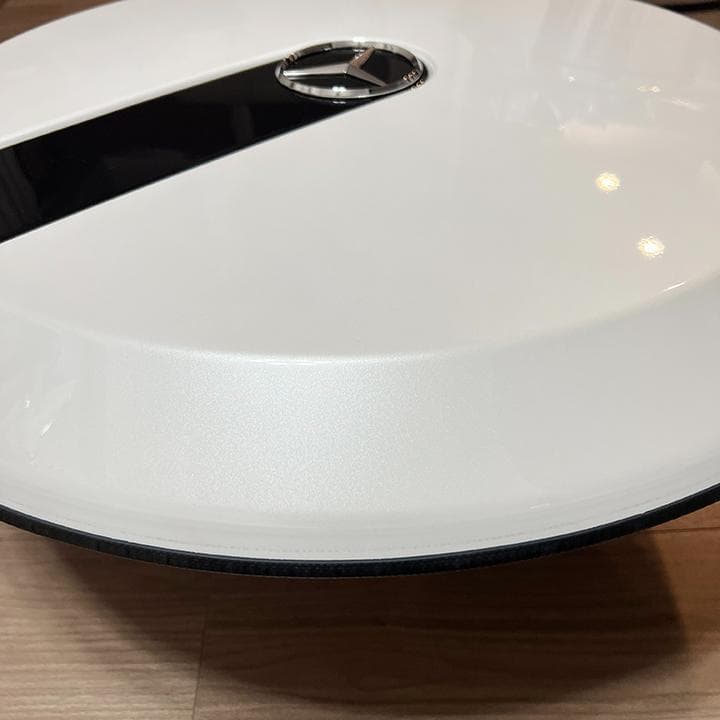 現行 Gクラス 純正 スペアタイヤ カバー ホワイト ベンツ W463A