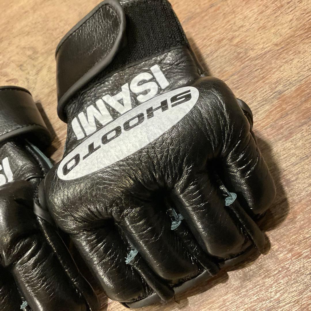 極美品！ISAMI イサミ SHOOTO 修斗 オープンフィンガー パウンド