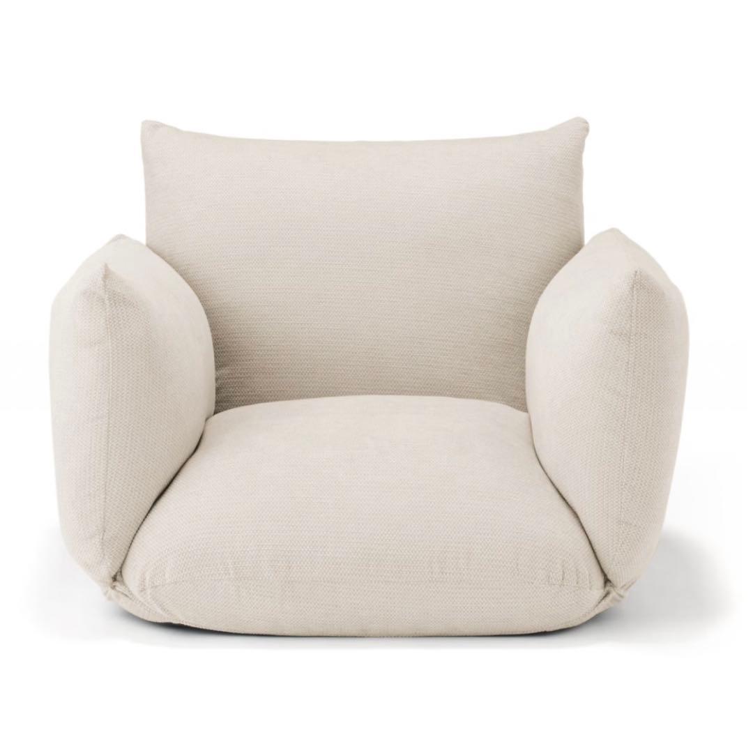 無印良品　リクライニング　フロアソファ　１シーター　ベージュ