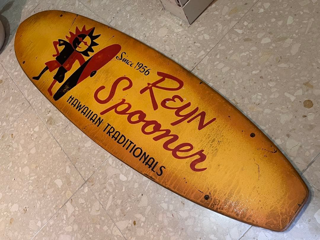 Reyn Spooner レインスプーナーサインボード アロハ　ハワイ好きな方へ