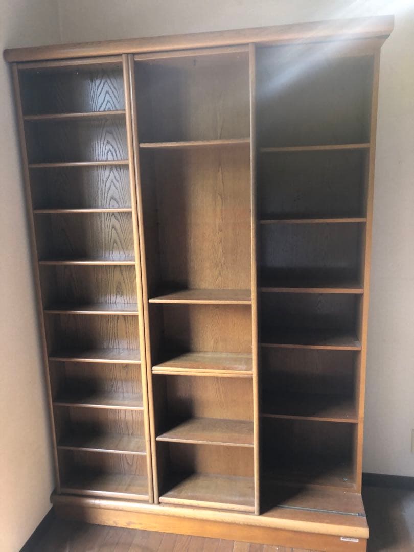 【さなさま専用】書院　スライド書棚　本棚　スライド