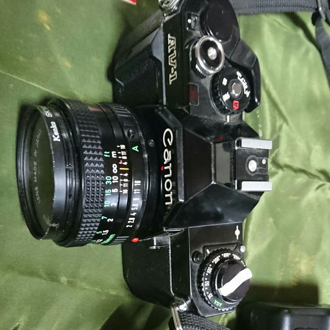 canon AV-1 SIGMAレンズ sunpak フラッシュ