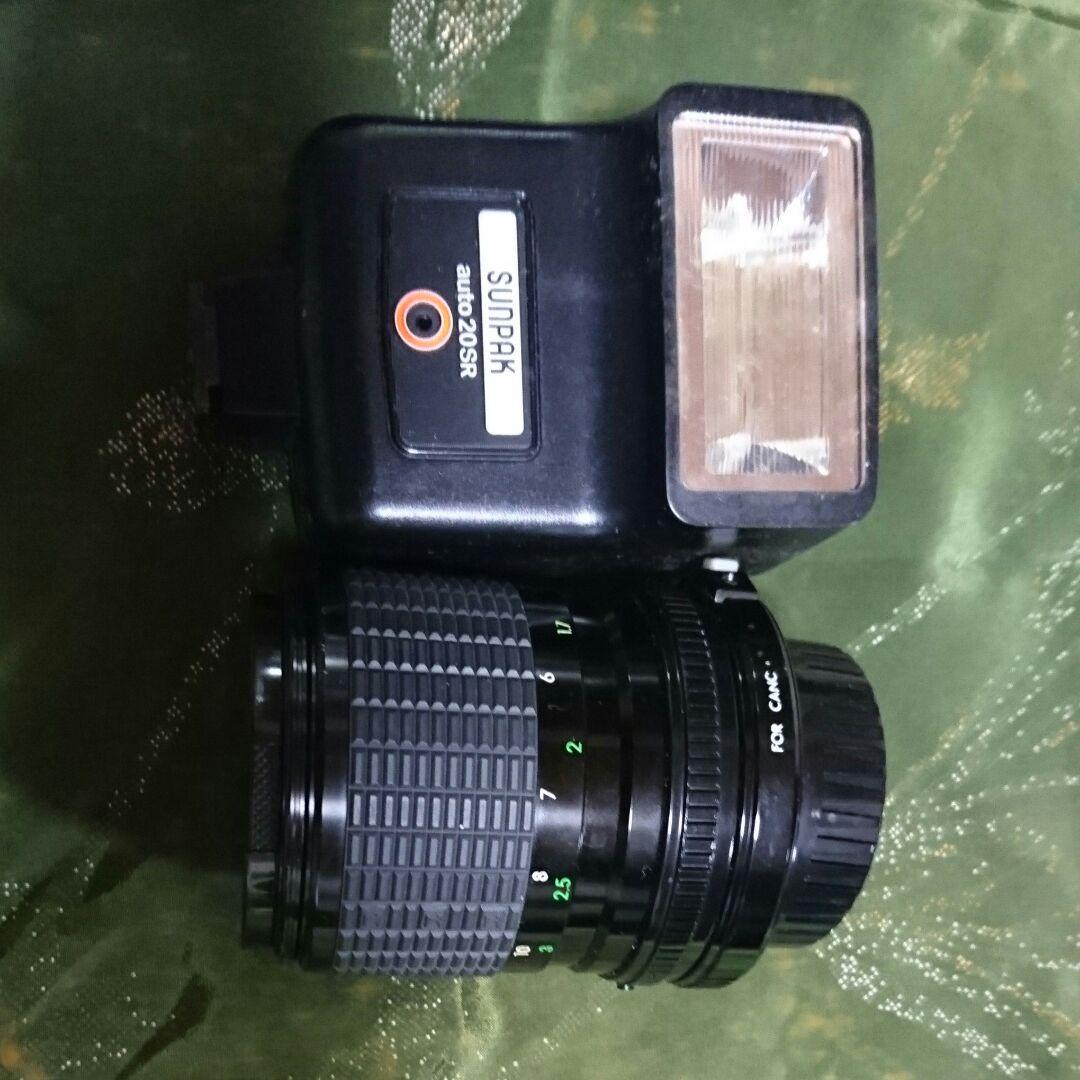 canon AV-1 SIGMAレンズ sunpak フラッシュ