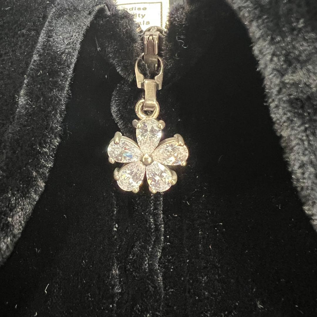 美品♡Rene ルネ　ベルベット　ベロア　ダブルジップジャケット　ベロア　黒　S