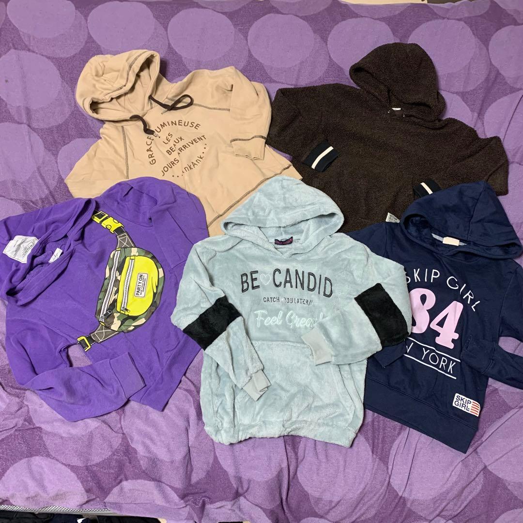 女の子　まとめ売り　140 カジュアルウェアセット（ジャケット・パンツ）