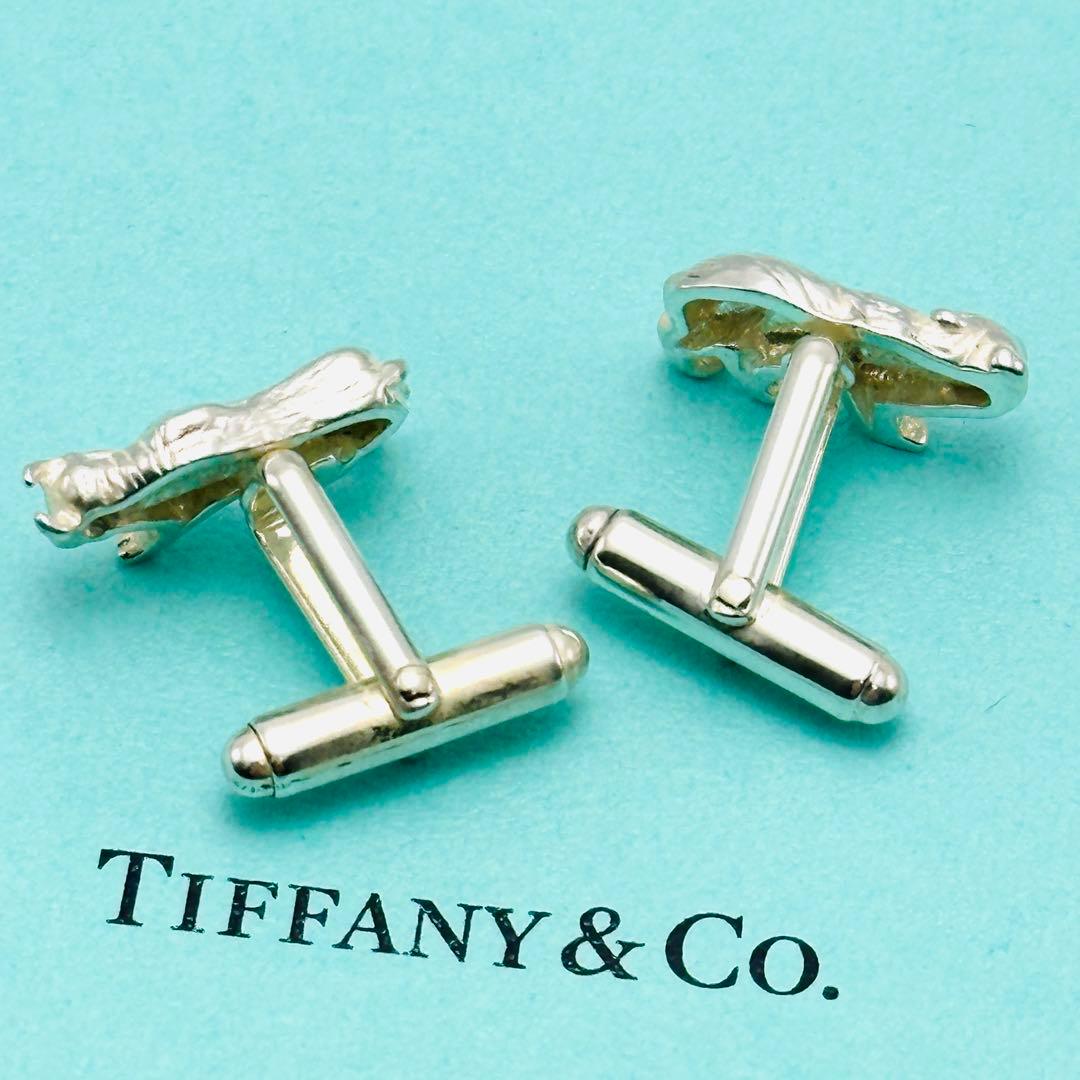 Tiffany ブル　ベア　シルバー　カフス　925 カフリンクス　カフスボタン