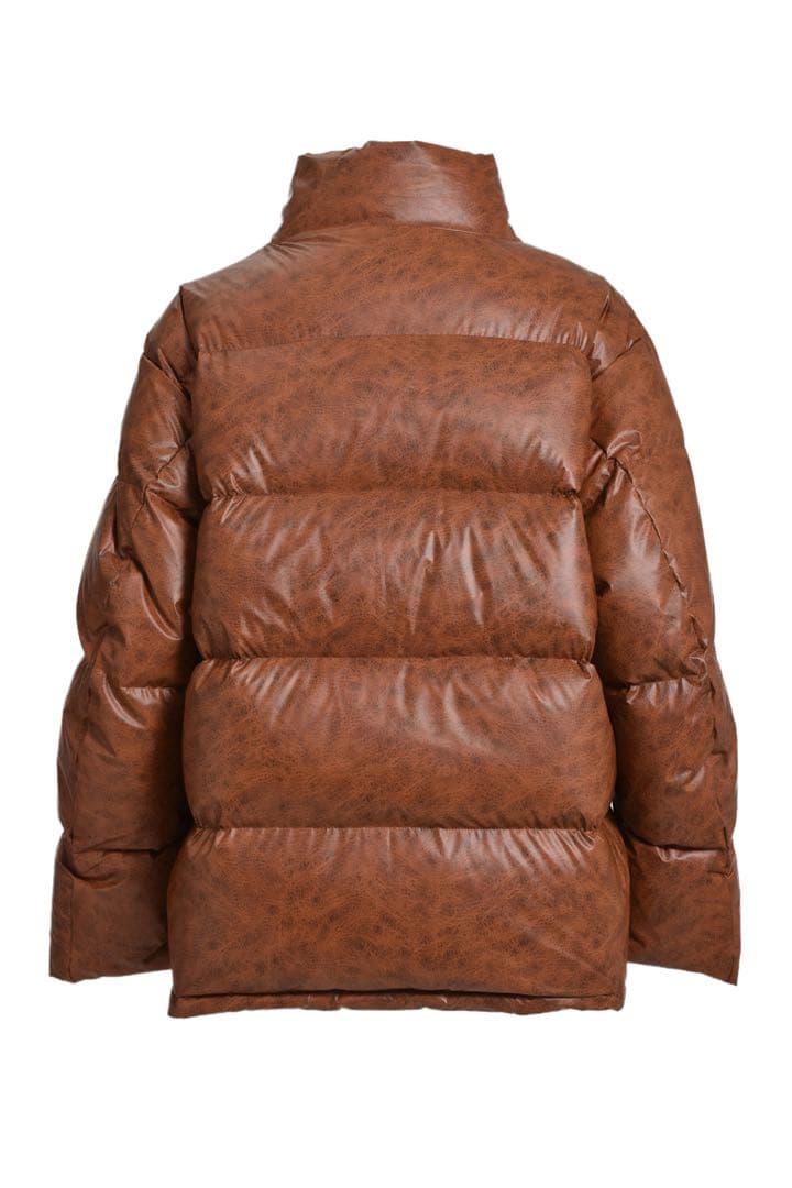 breath transfer leather down Mサイズ badhop