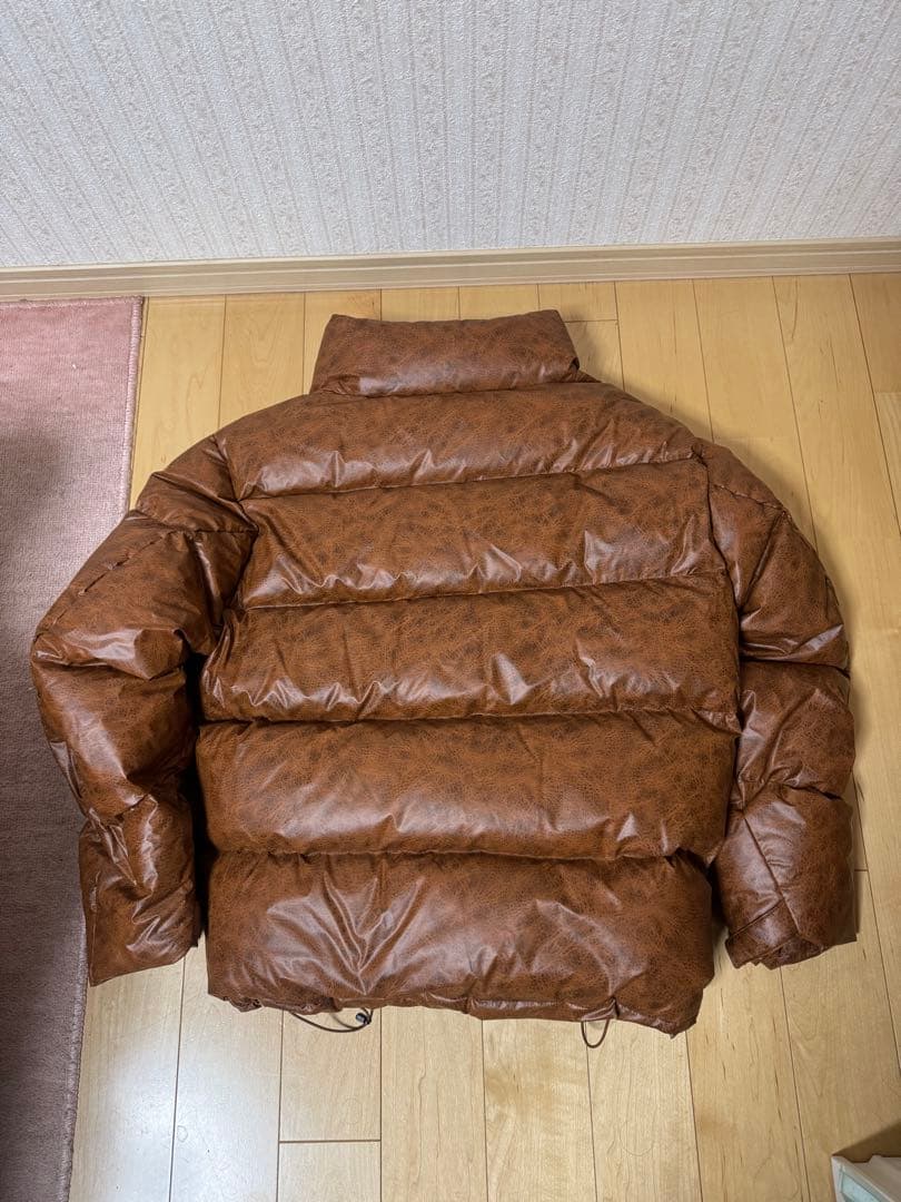 breath transfer leather down Mサイズ badhop
